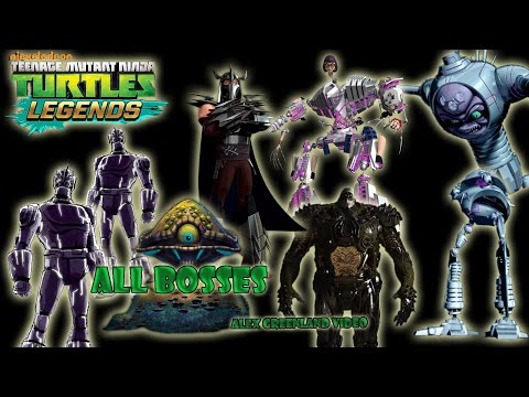 Видео: TMNT Legends - Все боссы