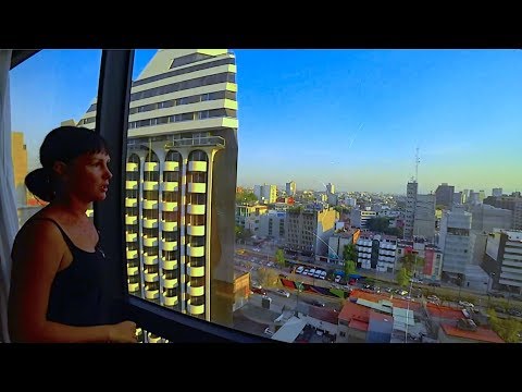 Видео: Прилетели в Мексику и попали в землетрясение.