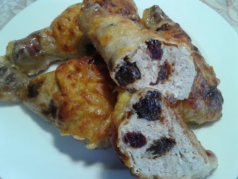 Видео: ФАРШИРОВАННЫЙ КУРИННЫЙ ОКОРОК!