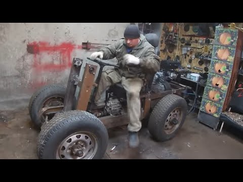 Видео: Пробуем как рулит.Самодельный ПОМОГАТОР из чермета.