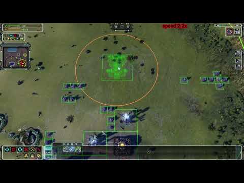 Видео: Supreme Commander: Forged Alliance 2 1,0-я   speed 2.2x