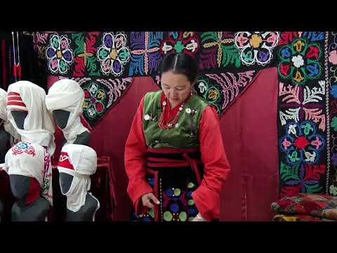 Видео: Белдемчи-кыргыз айымынын кийими