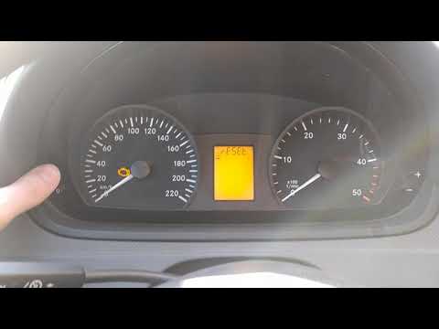 Видео: Сброс межсервисного интервала Мерседес Вито 639