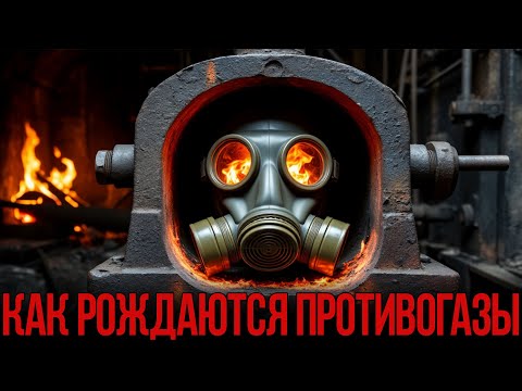 Видео: Как делают противогазы в пресс-формах?