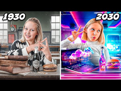 Видео: Животът днес vs животът преди 100 години! Скечове за тийнейджъри
