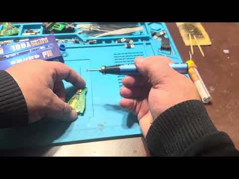 Видео: Мини бур для ремонта печатных плат)