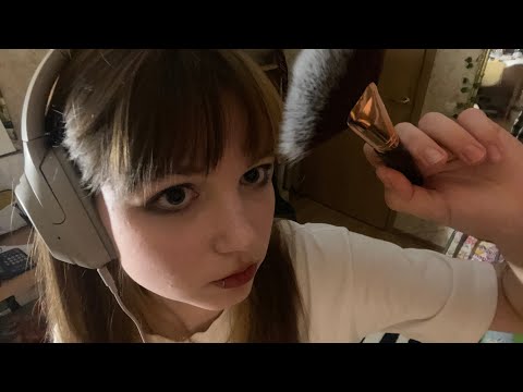 Видео: asmr но твое лицо пластиковое | визуалки, уход, кисточки