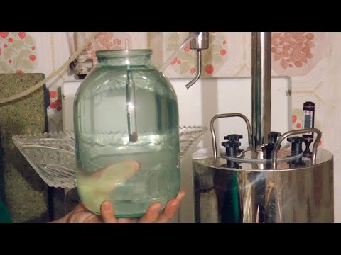Видео: Первая перегонка сахарной БРАГИ. Самогон. Самогоноварение. Cамогонный аппарат ХМЕЛЬНИЦКИЙ