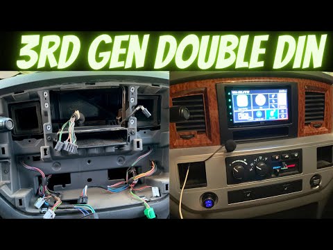 Видео: Установка магнитолы Ram Double Din 3-го поколения