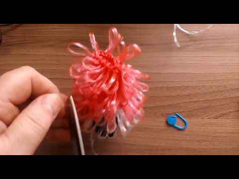 Видео: Мочалка-"Санта Клаус ".