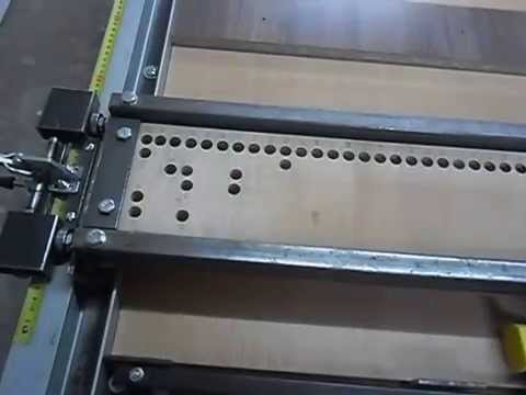 Видео: КПС - координатно-присадочный станок.