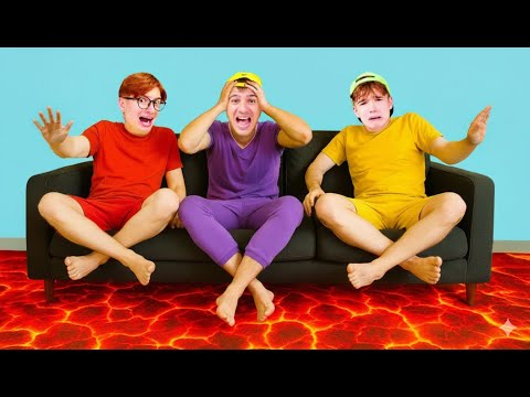 Видео: 24 ЧАСА НА ДИВАНЕ!