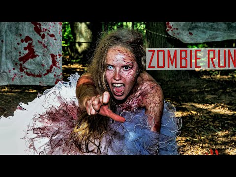 Видео: А ты убегал от зомби ?! Забег ZOMBIE RUN .
