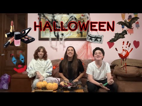 Видео: Делаем страшный макияж на хеллоуин 