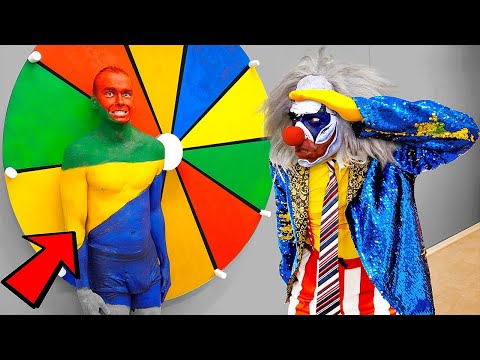 Видео: Клоун А4 нас нашел! КАМУФЛЯЖНЫЕ ПРЯТКИ от клоунов Челлендж 🤡