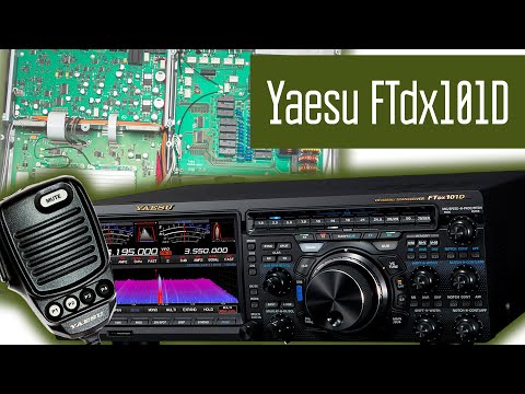 Видео: Yaesu FTdx101D стационарный КВ SDR трансивер. Обзор, работа, внутреннее устройство. Радиосвязь.
