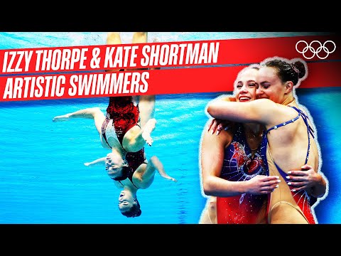 Видео: Иззи Торп и Кейт Шортман, перспективные британские синхронистки | Splash In
