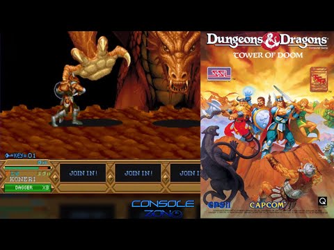 Видео: Dungeons & Dragons: Tower of Doom (MAME) - прохождение игры