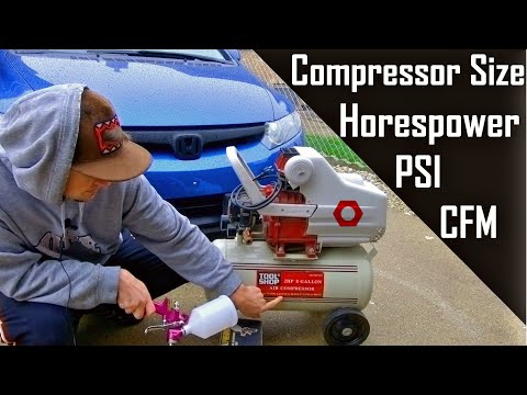 Видео: Выбор подходящего воздушного компрессора для вашего краскопульта | Эпизод 4