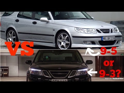 Видео: Saab 9-3 Aero против 9-5 Aero: что лучше?