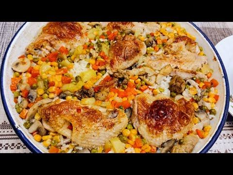 Видео: С мен в кухнята...Пиле "Ризи-бизи"...сладко от малини..куп задачи...😊