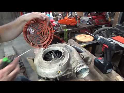 Видео: Воздуходувка Stihl SH86 C. Неисправны подшипники коленвала? Разборка.