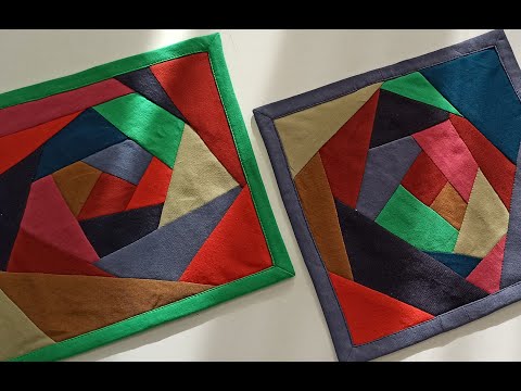 Видео: шью салфетки из трикотажа/ пэчворк