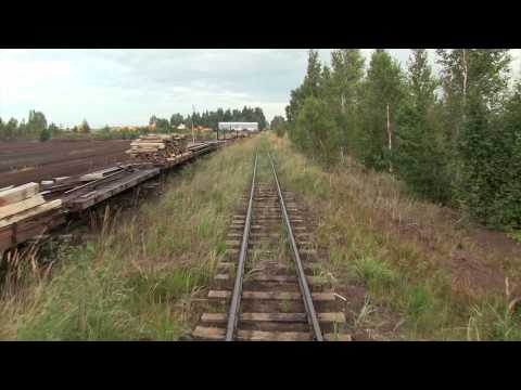 Видео: Узкоколейная железнодорожная линия в Лавассааре / Narrow gauge railway line in Lavassaare