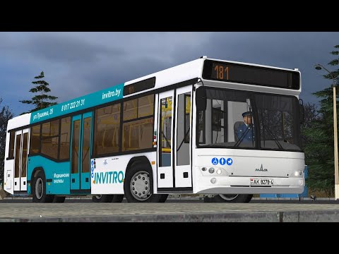 Видео: По улицам Суздаля на МАЗе:Маз 103.486 в OMSI 2