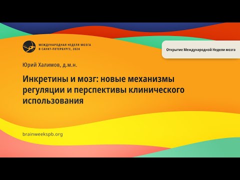 Видео: Инкретины и мозг: новые механизмы регуляции и перспективы