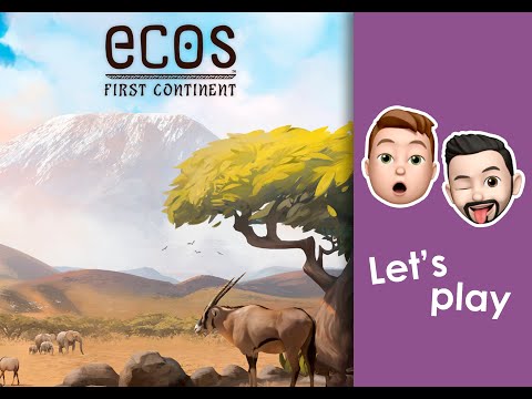 Видео: Играем в настольную игру Ecos: first continent