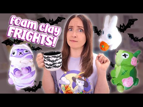 Видео: Жуткие существа из пеноглины — совместная работа с GRAVITY