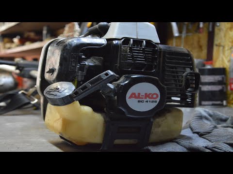 Видео: Тример Коса ALKO BC-4125!Душиться але це не карбюратор!