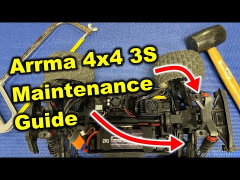 Видео: Руководство по техническому обслуживанию Arrma (Granite, Typhon, Big Rock, Senton, Vorteks) 4x4 3...