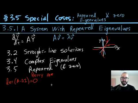 Видео: 3.5.1 Система с повторяющимися собственными значениями