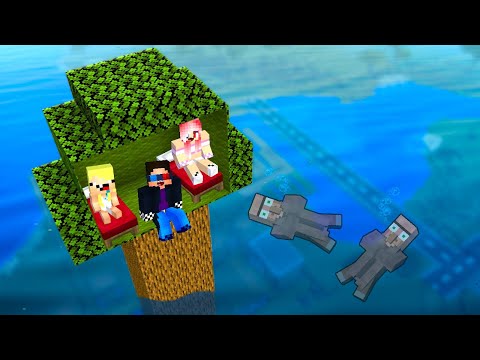 Видео: 🌊🌳ПОСТРОИЛИ ДОМИК НА ДЕРЕВЕ ПРОТИВ ЦУНАМИ В МАЙНКРАФТ! ШЕДИ ЛЕСКА И НУБИК MINECRAFT