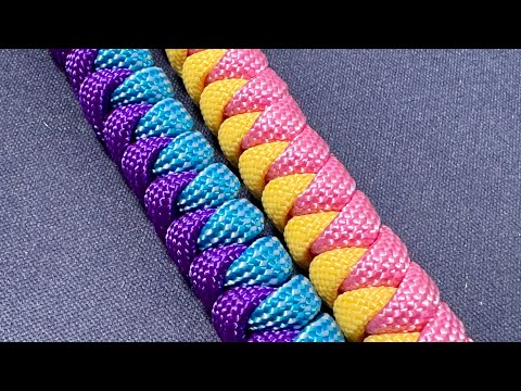 Видео: ПРОСТОЙ шнур из паракорда со змеиным узлом!