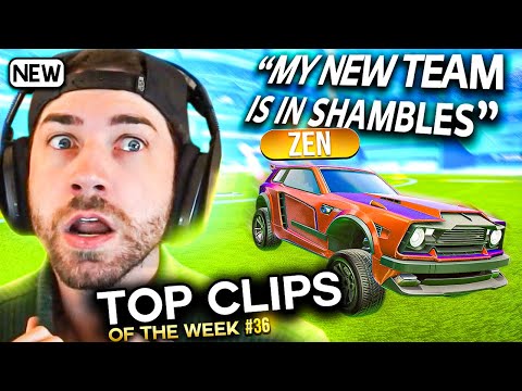 Видео: Реакция на самые просматриваемые клипы недели на Twitch по Rocket Leagues! #35