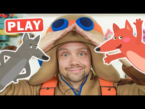 Видео: КукуPlay - Теремок Сказки на новый лад про Животных - Поиграйка с Пилотом Винтиком #ДомаВместе