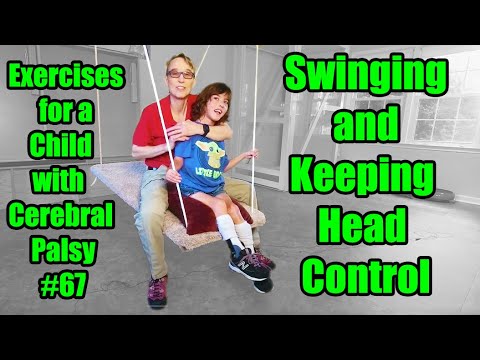 Видео: #67 Качание и контроль головы: упражнения для ребенка с церебральным параличом