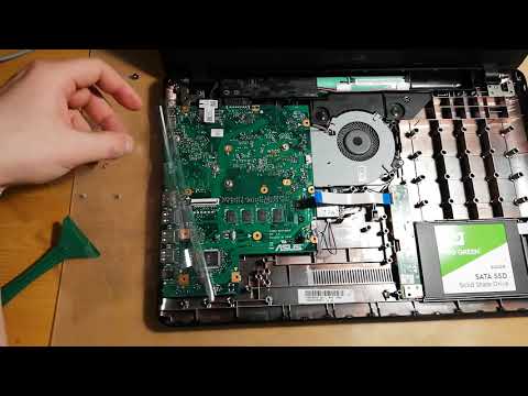 Видео: Установка дополнительного модуля оперативной памяти в ноутбук Asus x540u