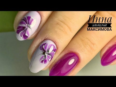 Видео: ❤ ПОЛЕЗНАЯ информация для МАСТЕРОВ и КЛИЕНТОВ ❤ рисуем ЦВЕТОК на ногтях ❤ ДИЗАЙН ногтей гель лаком ❤