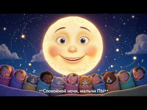 Видео: Луна играет в прятки! 🌙☁️ | Весёлая детская песня | Пой с нами!