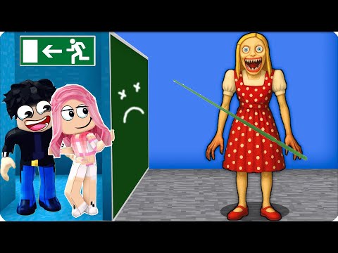 Видео: 😝МЫ ПЕРЕХИТРИЛИ и СБЕЖАЛИ от СТРАШНОЙ УЧИЛКИ в РОБЛОКС! ЛЕСКА ШЕДИ