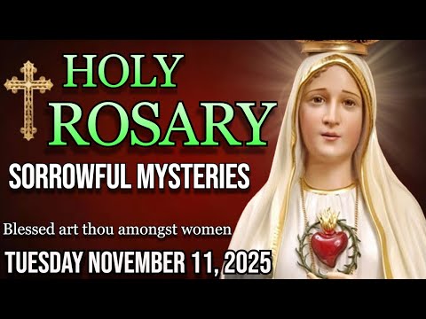 Видео: Святой Розарий сегодня, вторник, 11 ноября. Скорбные тайны. Розарий Деве Марии.