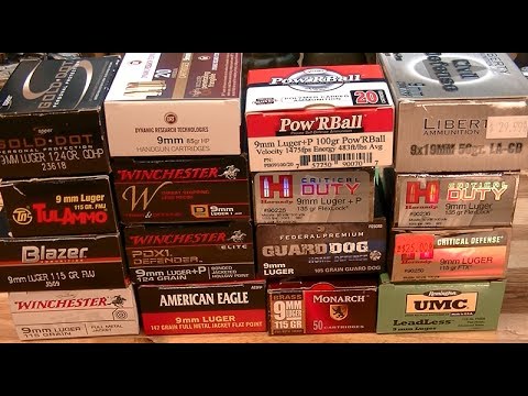 Видео: Патрон 9 x 19 Luger: американский гражданский рынок