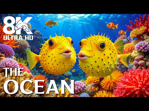 Видео: Путешествие по красоте океана 8K (ULTRA HD) – тихие коралловые рифы и грациозные рыбы