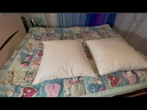 Видео: Лоретта и Афродита Пуховые подушки