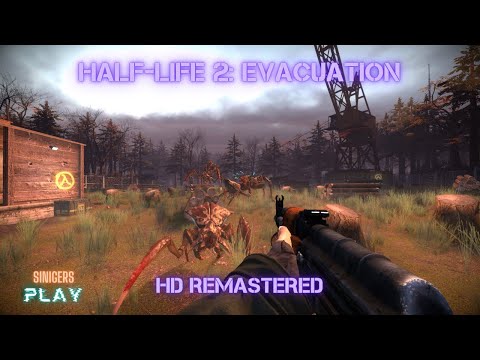 Видео: Прохождение Half-Life 2: Evacuation 1.25 (2023) HD Remastered