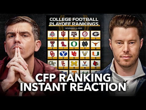 Видео: СРОЧНО: Новые рейтинги плей-офф студенческого футбола раскрывают РЕАКЦИЮ